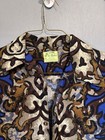 Vintage Ui-maikai Hawaiian Shirt Mens Sz Small Cotton Short Sleeve Blue   Gold