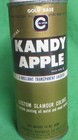 Vintage Cal Custom Kandy Apple Gold Base Spray Paint Paper Label New Old Stock
