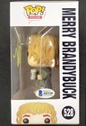 Dominic Monaghan Signed Lord Of The Rings Lotr Merry Funko Pop 528   Beckett Bas