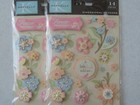 Marcella By K Dimensional Stickers   Sophie Florals 2 Pkgs   Ships For Free 