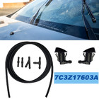 7pcs Windshield Wiper Fluid Squirter Nozzle 7c3z-17603-a For F250 F450 F350 F550