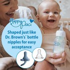 Dr  Brown s Dr  Browns Happypaci 100 Silicone Baby Pacifier Contoured One-piece