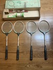 Vintage Vicki Crown Champion Badminton Set  With Box - Appears Complete
