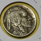      Authentic Carved    hulk    Hobo Nickel 1915 Buffalo Coin    Monster Back Real Folk