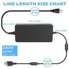230w New Ac Charger Adapter For Lenovo Legion 5 7 Gaming Laptop Power Supply