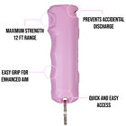 3 Pack Police Magnum Pepper Spray 1 2oz Pink Flip Top Keychain Defense Security 