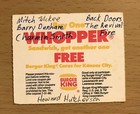 1986 The Back Doors Tribute Concert That Never Happened Kansas City Ticket Stub