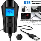 Usb Rechargeable Led Bicycle Headlight Set Bike Front And Rear Tail Lamp Cycling