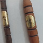 2 Vintage Wooden Basket Weaving Tools By Weave Rite