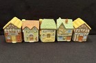 5 Vintage 1994 Rsvp Int l Cottage Spice Jars Pepper basil paprika parsley cloves