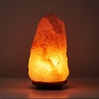 Himalayan Shop Natural Pink Real Rock Salt Lamp  Small  4-5 5 Lbs