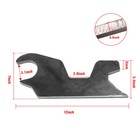 For John Deere 27 35 D C G Zts 110 Tlb Quick Change Bucket Attachment Ears