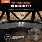Vevor 270   Ground Hunting Blind - 2-3 Person Pop Up Deer Blind Portable