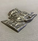 Vintage Great Dane Dog Head Cast Aluminium