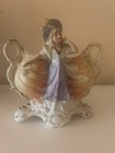 Complete Set - Carl Schneider Grafenthal Antique Porcelain Boy And Girl 