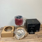 New Curtis Stone Red Ceramic 2 Quart Jug Saucepan Non Stick Dura-pan Box