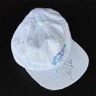 Vintage John Conlee Signed Snapback Hat Autographed White Country Music Cap