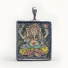 Handmade Balinese Traditional Art Hindu Ganesh Ganesha Pendant By Jay Sugita