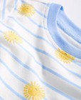 First Impressions 18 Months Baby Boys Sun-print Striped T-shirt Blue yellow