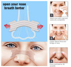 Nasal Strips Breathe Nose Better Reduce Snoring Now Apnea Adhesive Right Sleep