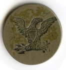 1857 Flying Eagle Cent Penny - Union Civil War Counterstamp Coin - P986