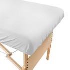 10 Pack Simplicity Poly Cotton Massage Table Fitted Sheets - 180 Thread Count   