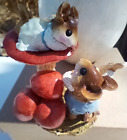 Wee Forest Folk Woodland Serenade Fs-1 Retired Wff Box Guitar Courting Mouse 