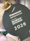 Starbucks Limited Edition 2026 Cherry Blossom Bearista Keychain
