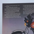 Kawasaki H2 750 Vintage Print Ad 2 Page Muscle Bike Triple Motorcycle Art Biker