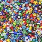Millefiori Glass Mosaic Tiles For Crafts  Mosaic Glass Pieces no-hole Millefiorl