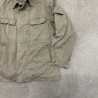 Vtg East German Strichtarn Camo Jacket Mens Fits M Green Military Rain Drop 70s