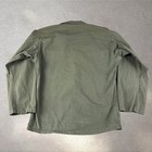 Vintage 40s Us Army M47 Hbt Jacket Shirt Fits Med large Ww2 Herringbone Twill