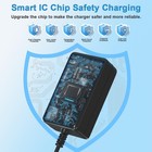 15v 3a Power Supply Charger Ac dc Adapter  45w Switching Adapter Black 