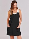 Anrabess Women Athletic Dress Summer Tennis Workout Active Sports Mini Romper