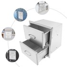 Bbq Island Drawers Stainless Steel Pull-out Drawers Outdoor Kitchen Drawers