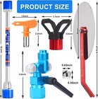 Airless Spray Gun Guide Tool With 517 Tip   10  Extension For Graco Titan