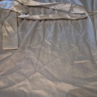 Victoria   s Secret     ido    White Bridal New Satin  Robe Rhinestones  Pockets S 0