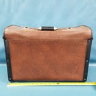 Semi Hard Shell Leather Look Fold-up Durable Universal Sewing Machine Case