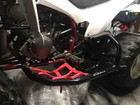 Yamaha Raptor 350   Nerf Bars With Heel Guards    Alba Racing  Sil Blk 209 T8 Sb