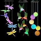 Color Changing Solar Wind Chimes Light Led Hanging Lamp Yard Garden Home Decor