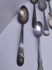 Vtg Figural Ornate Spoons Disney Italy Floral Pewter Silver Plate   More 25