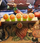 Pumpin Patch Votive Candles- Set Of 3