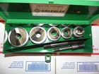 Greenlee 744 Slug Splitter Heavy Duty Knock Out Set 