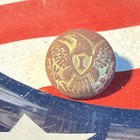 Dug Civil War                    Pretty Eagle I Coat Button Horstmann Rays 