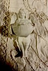 Antique Angel Holy Water Don   t Or Decoration Signed 6088 Germany 
