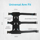 Archery Arm Guard  Adjustable Strap Buckle Bow Arm Guards   Forearm Protector Br