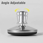 Office Chair Bell Glides Replacement  Replace Swivel Caster Wheels Silver Large