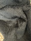 1yd Intercal Short 1 2    Black German Mohair Plush Fabric For Teddy Bears Crafts