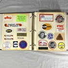 680  Vintage Oil Gas Hard Hat Decal Sticker Collection Album Permian Basin