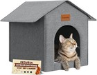 Outdoor Cat House Weatherproof  Insulated Cat Houses For Outdoor indoor Cats For
